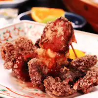 เมนูพิเศษประจำร้านซุซุรัน☆ปลาหมึกทอดทั้งตัว!!