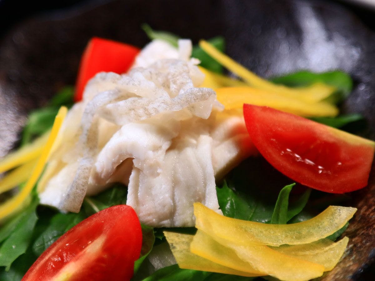 สลัดปลาปักเป้าคอลลาเจน◇อุดมไปด้วยคอลลาเจน♪