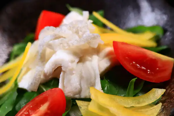 สลัดปลาปักเป้าคอลลาเจน◇อุดมไปด้วยคอลลาเจน♪