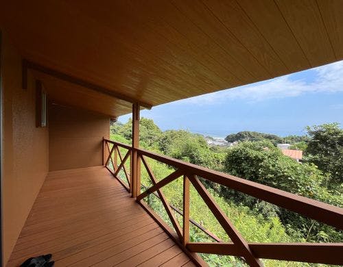 【7号棟】海の見える専用デッキ付き