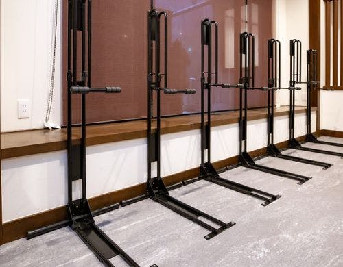 【館内設備】サイクルスタンド