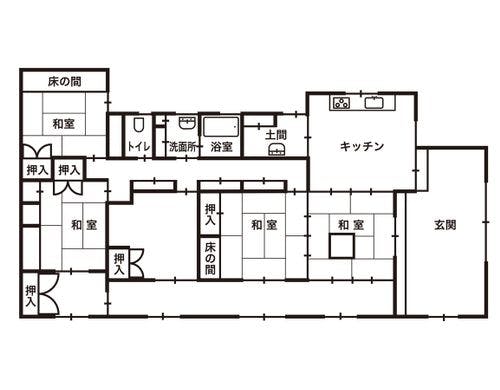 【客室】見取り図
