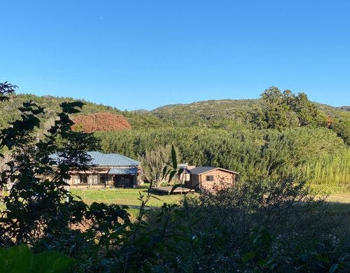 緑豊かな場所にあります*