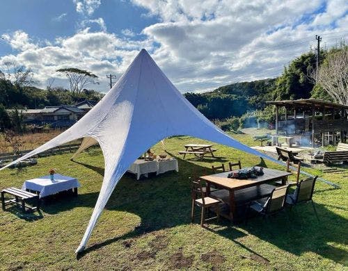 【施設】大きなテント