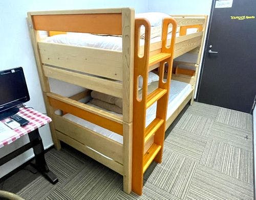 2段ベッド1台のお部屋