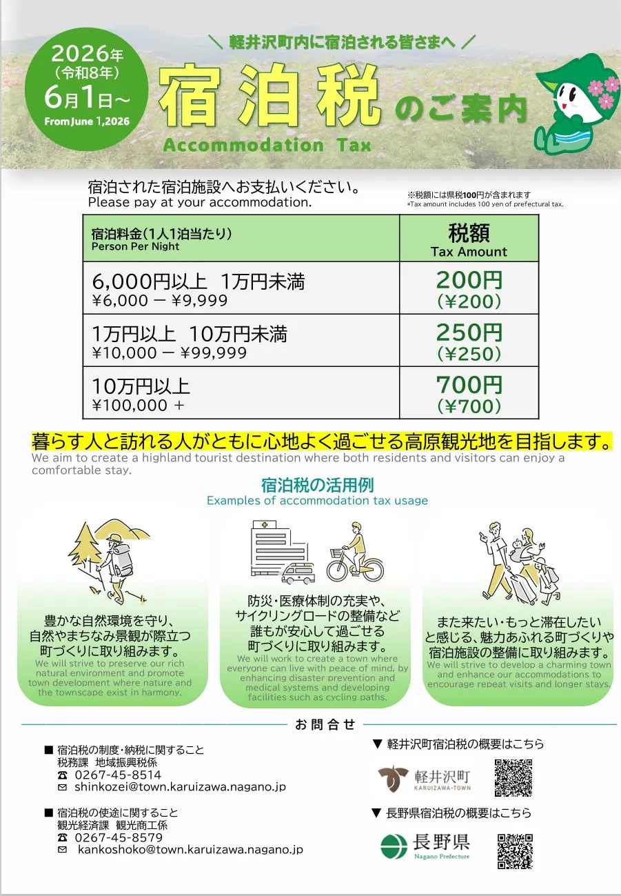 숙박세에 대해
