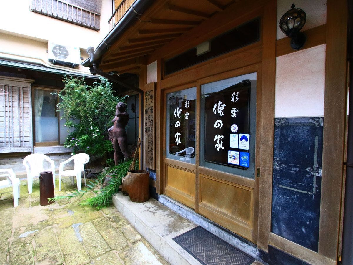ภายนอก◇ "บ้านของฉัน" ที่ตั้งอยู่ในตรอกเงียบสงบ