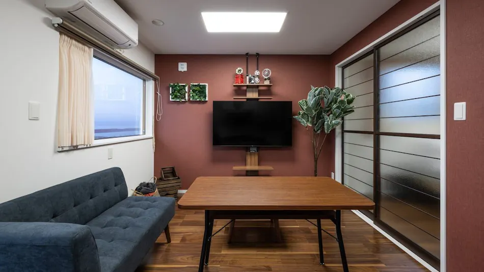 Ocean Stay C Rustic (Red)