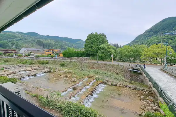 객실에서 보이는 풍경