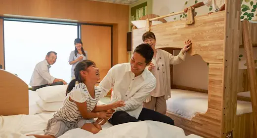 【ファミリーの宿泊がお得】小学生までの宿泊&大人気の朝食/夕食ビュッフェ・駐車場が無料(宿泊のみ)