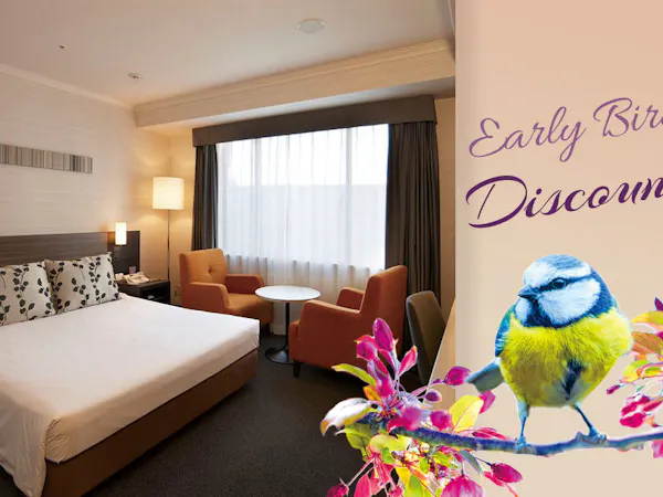【จองล่วงหน้า 60】อัตราการให้คะแนน 10% - ชั้นมาตรฐาน - รวมอาหารเช้า