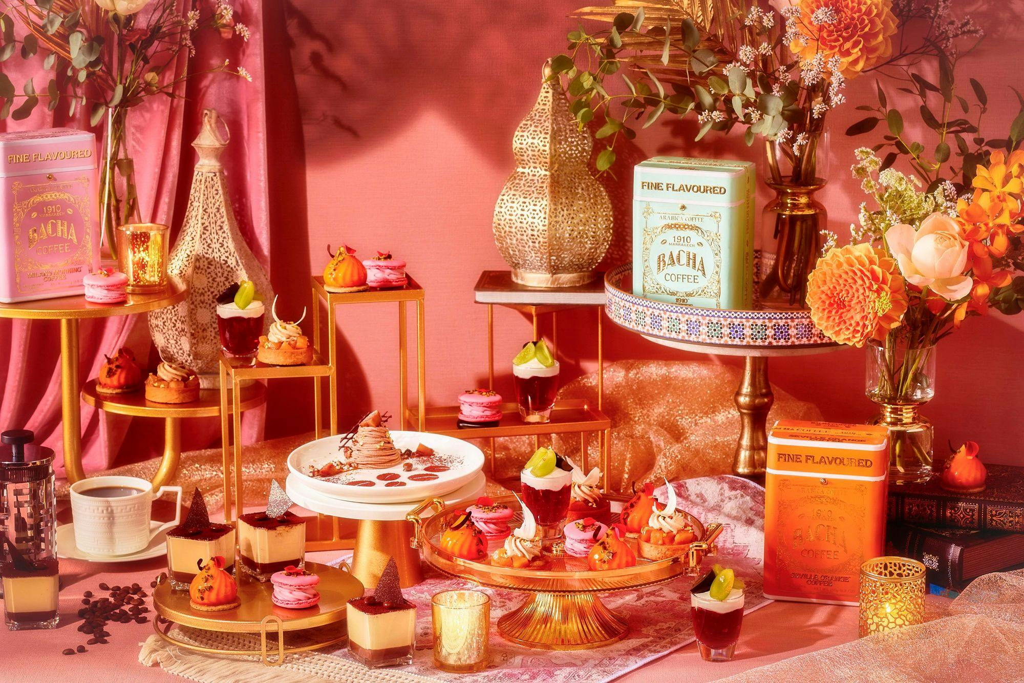 【แผนพร้อมชุดน้ำชายามบ่ายตามฤดูกาล】Autumn Palace พร้อม Bacha Coffee