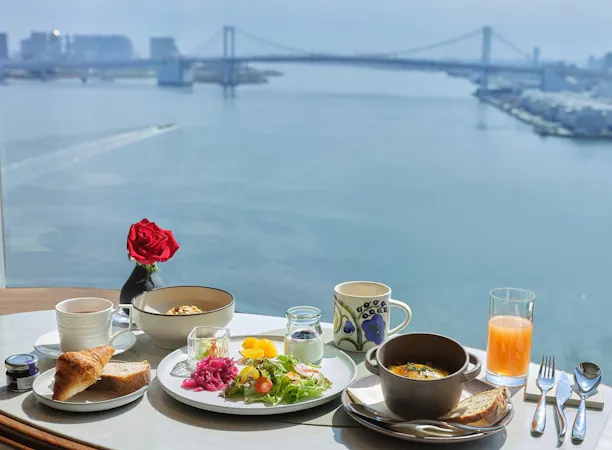 クラブラウンジ朝食