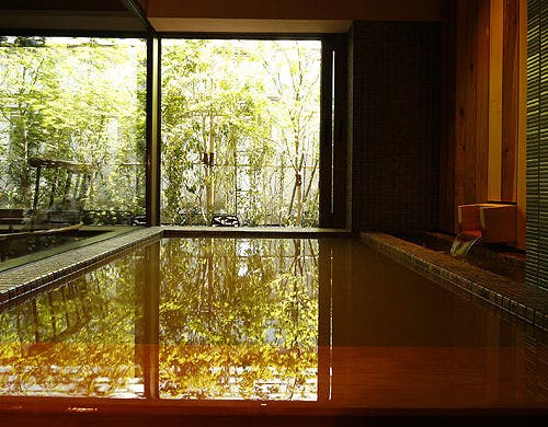 【家族で貸切温泉】神戸六甲温泉「濱泉」貸切温泉なごみ湯60分利用権付プラン（朝食付）