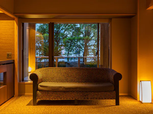 ジャパニーズスパスイート(温泉露天風呂)