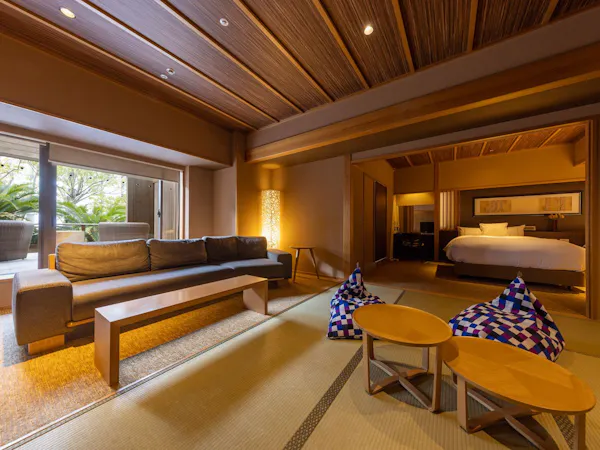 ジャパニーズスパスイート(温泉露天風呂)