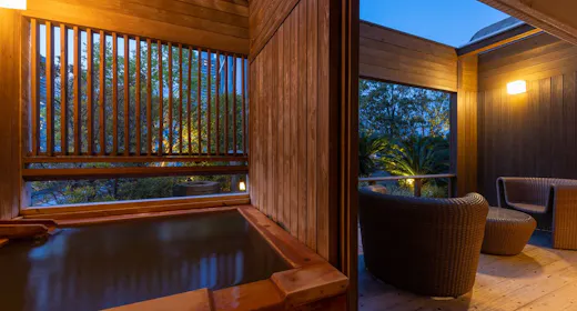 専有温泉露天風呂付和室