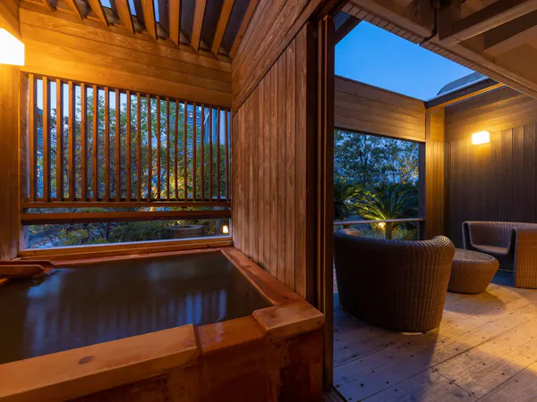 専有温泉露天風呂付和室