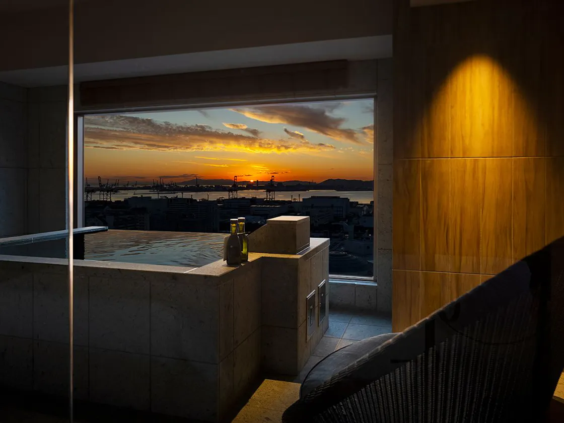 【クラブフロア】コーナービューバスツイン