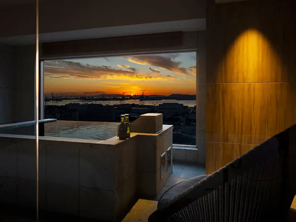 【クラブフロア】コーナービューバスツイン