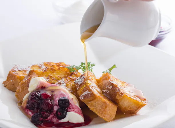 出来立てふわふわのフレンチトースト