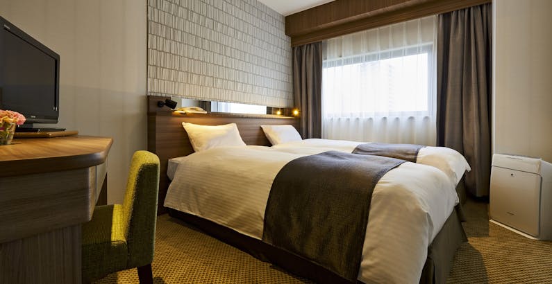 カジュアルツインb 禁煙 18年客室リニューアル完了 ホテルこだわりの朝食付きプランプラン 仙台国際ホテル 一休 Com