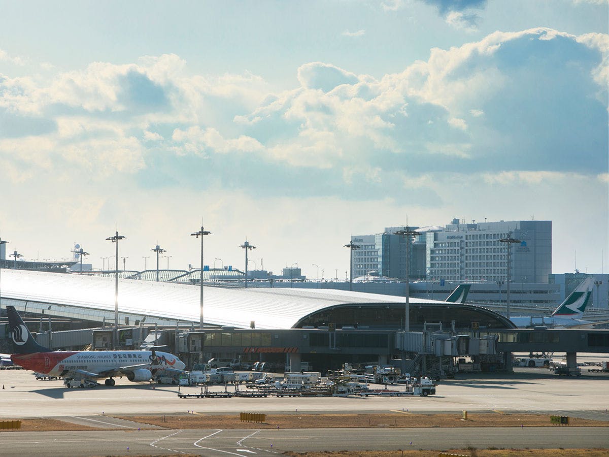 Pemandangan dari Kansai Observation Hall 'Sky View'