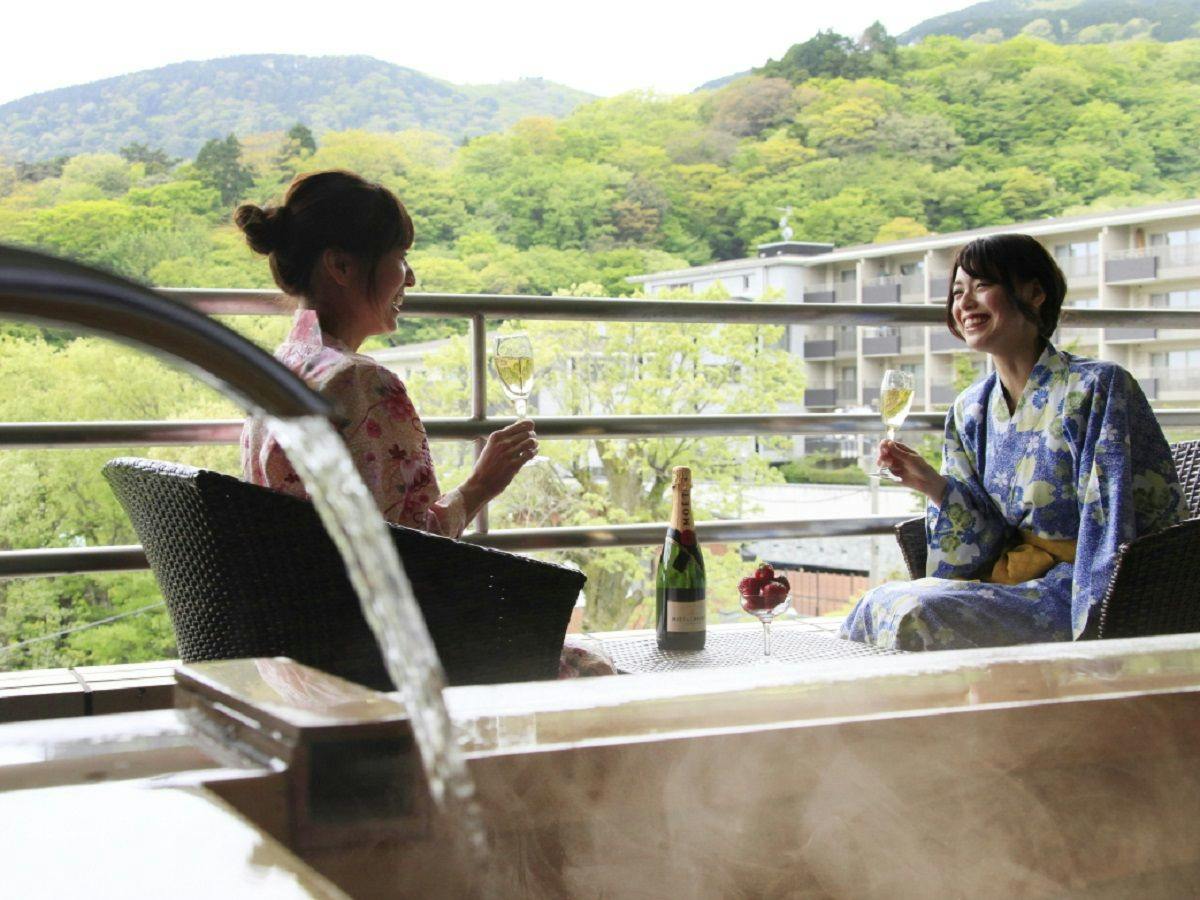 【5大特典付き】露天風呂付き客室にお得に宿泊／美食を愉しむご褒美箱根旅＜特選プラン＞