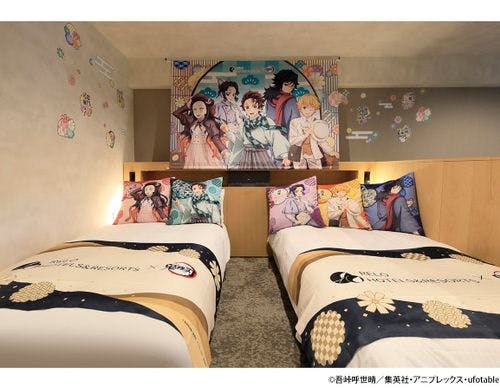 【鬼滅の刃コラボルーム】洋室ツイン