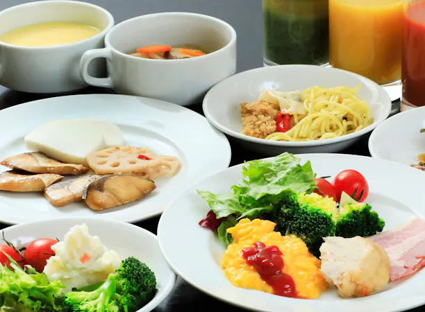 【朝食】ビュッフェスタイルで好きなだけ
