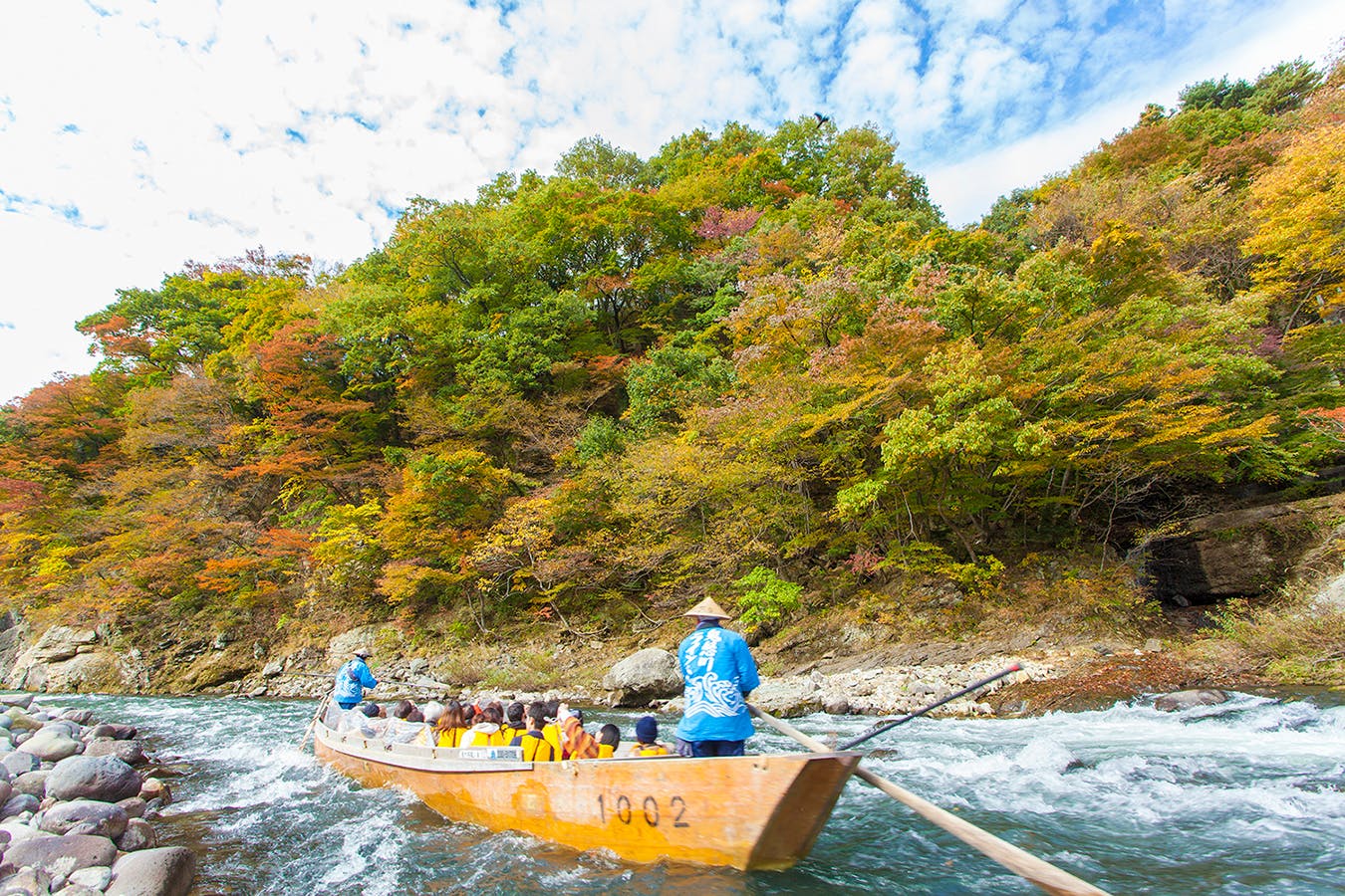 鬼怒川ライン下り[ホテルより徒歩で約1分]