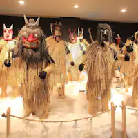 秋田県男鹿市の「なまはげ館」