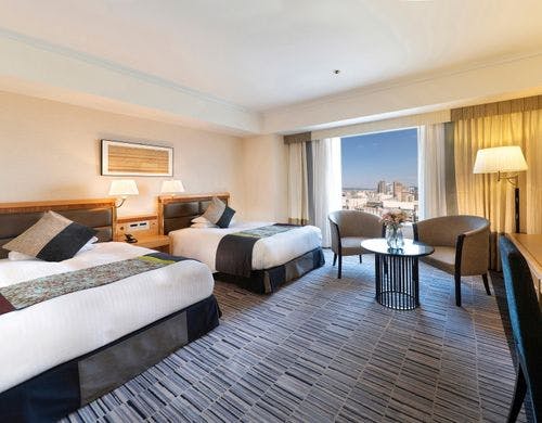 【禁煙】デラックスツイン（36平米）