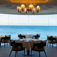 French restaurant interior