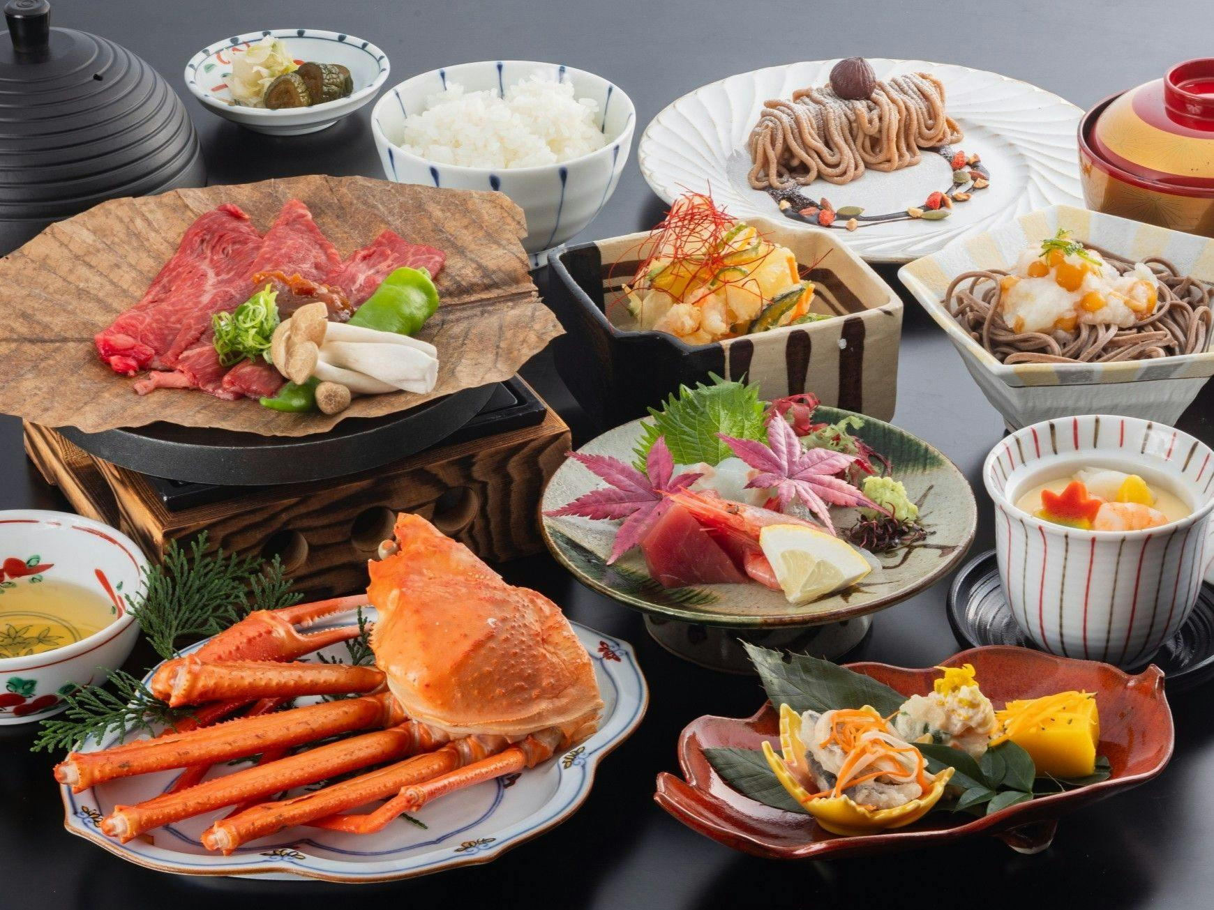 秋の和会席「華」～錦秋に奏でる但馬の実り～【日本料理～華厳～】