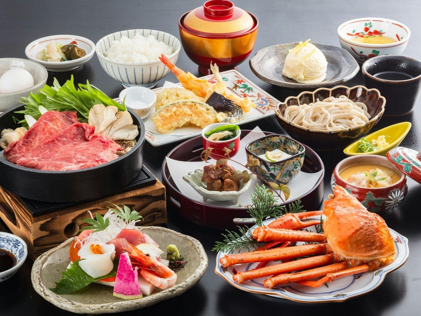 冬の和会席「華」～六花舞う、但馬の冬膳～【日本料理～華厳～】