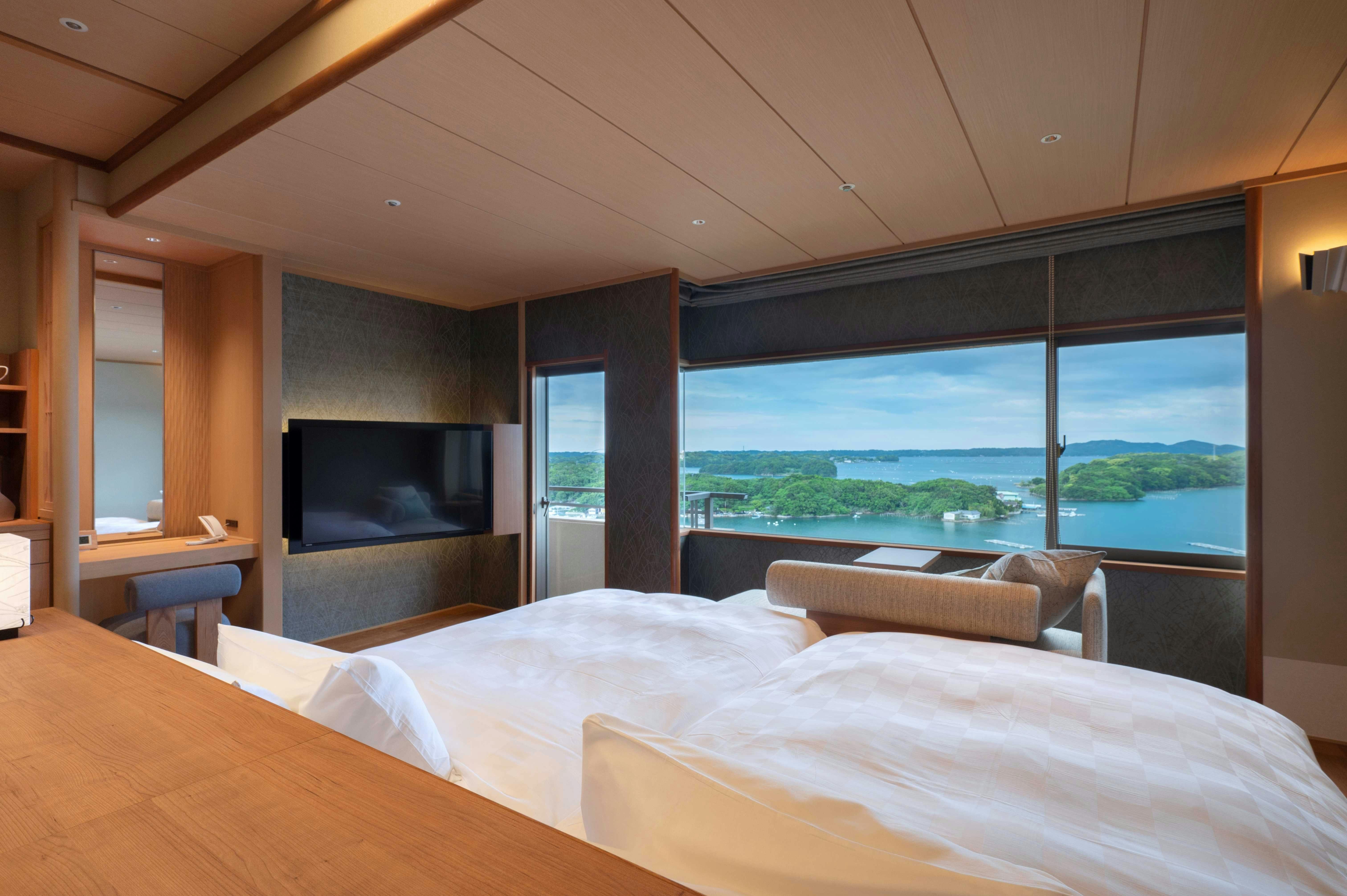 プレミアムフロア『翠景』ベッド付き和室