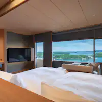 プレミアムフロア『翠景』ベッド付き和室