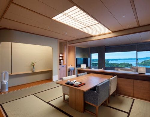 特別フロア『翠景』ベッド付き和室イメージ