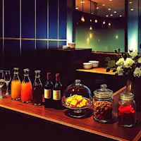 宿泊限定オプションのラウンジフリーフロー