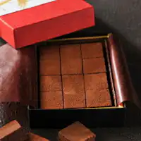 越乃寒梅をつかった生チョコレート