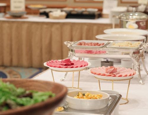 洋食ブッフェ台