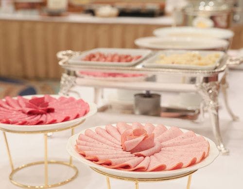 ビュッフェ台の一例