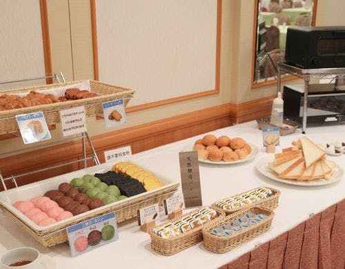 充実のパンコーナー