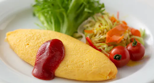 グランヒルズステイ|ライブキッチンでオムレツが楽しめる朝食バイキング付