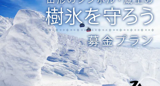 山形のシンボル蔵王の樹氷を守ろう!募金プラン/素泊り