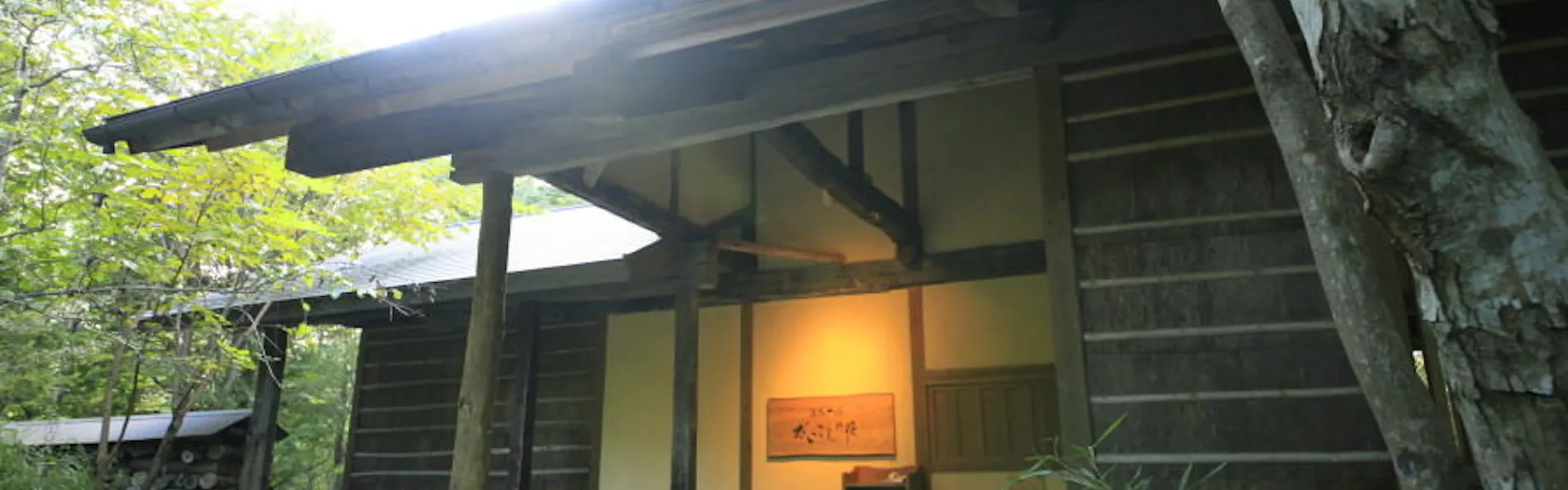 温泉山荘だいこんの花