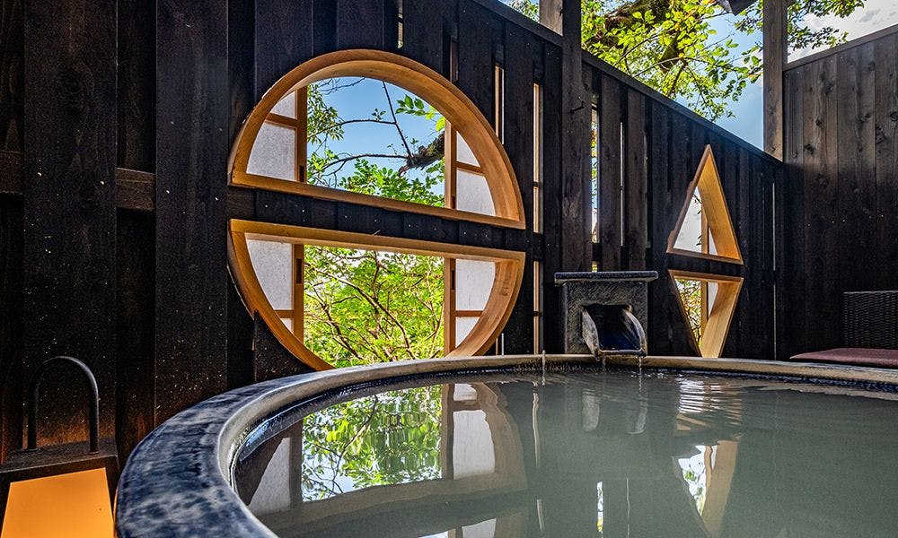 <ประเภท 35 ตารางเมตร> ห้องสไตล์ญี่ปุ่นและตะวันตกพร้อมอ่างอาบน้ำกลางแจ้ง