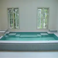 ソープ類も備えた爽やかなパブリックスパ