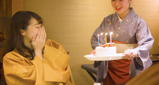 【お花&ケーキ】ありがとうの心がきっと伝わります!大切な人と二人で過ごす・記念日プラン